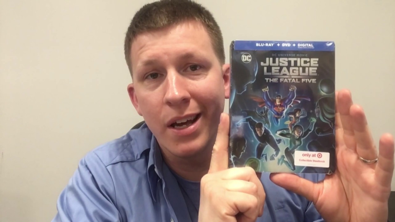 A.J. Opens Boxes: Justice League vs The Fatal Five Steelbook