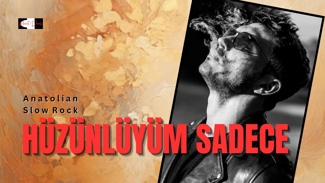 HÜZÜNLÜYÜM SADECE (Lyrics) - Özgün Söz-Beste #anatolianrock #hüzün #çaresizlik #psychedelicrock