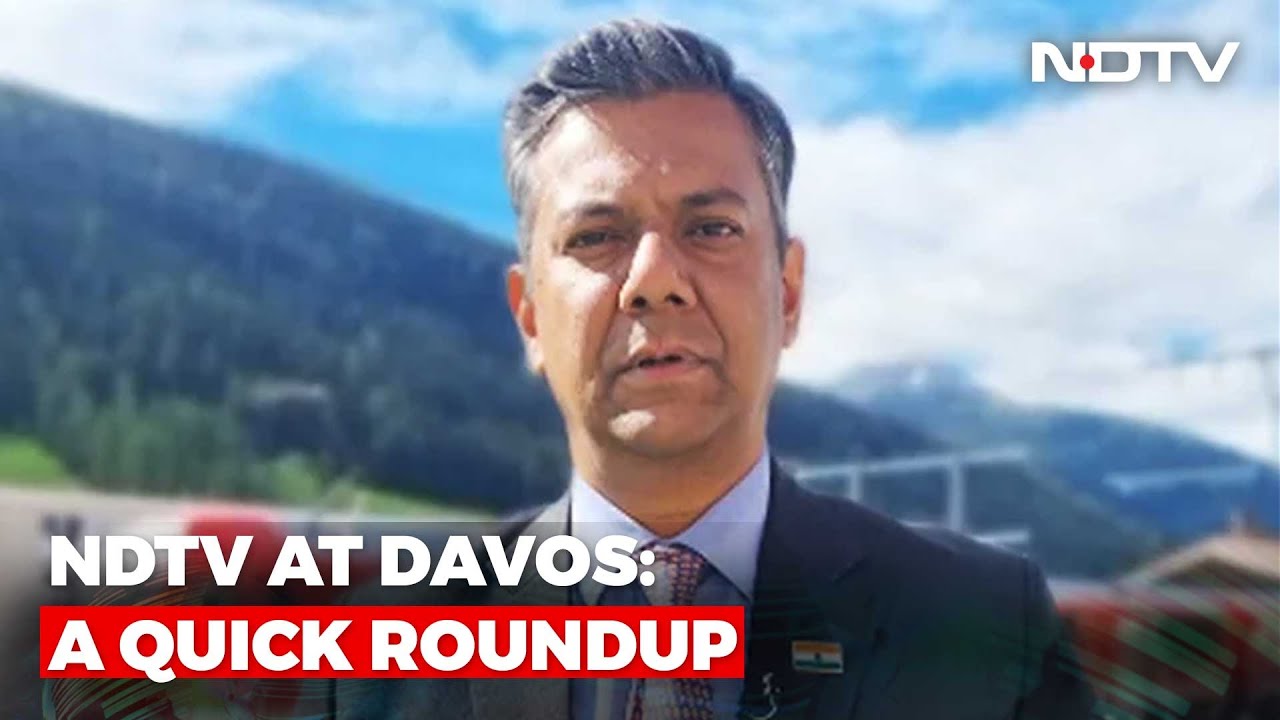 NDTV At Davos: Clean Energy, Ukraine, Crypto And The Big India Story - A Quick Roundup