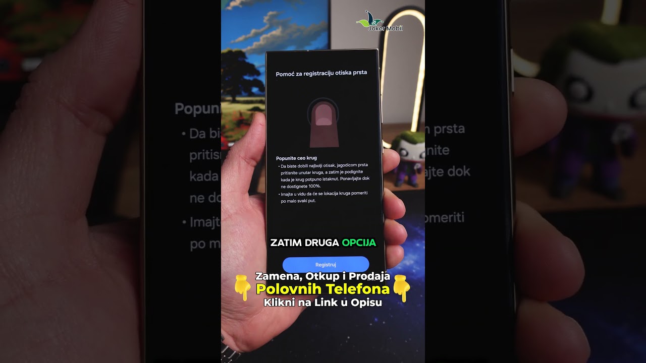 Kako da BRŽE Otključaš Telefon Otiskom Prsta | POLOVNI TELEFONI 
