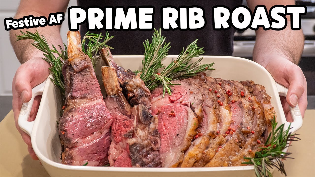 Easily Make an Amazing Standing Rib Roast (Prime Rib + Horseradish Sauce)