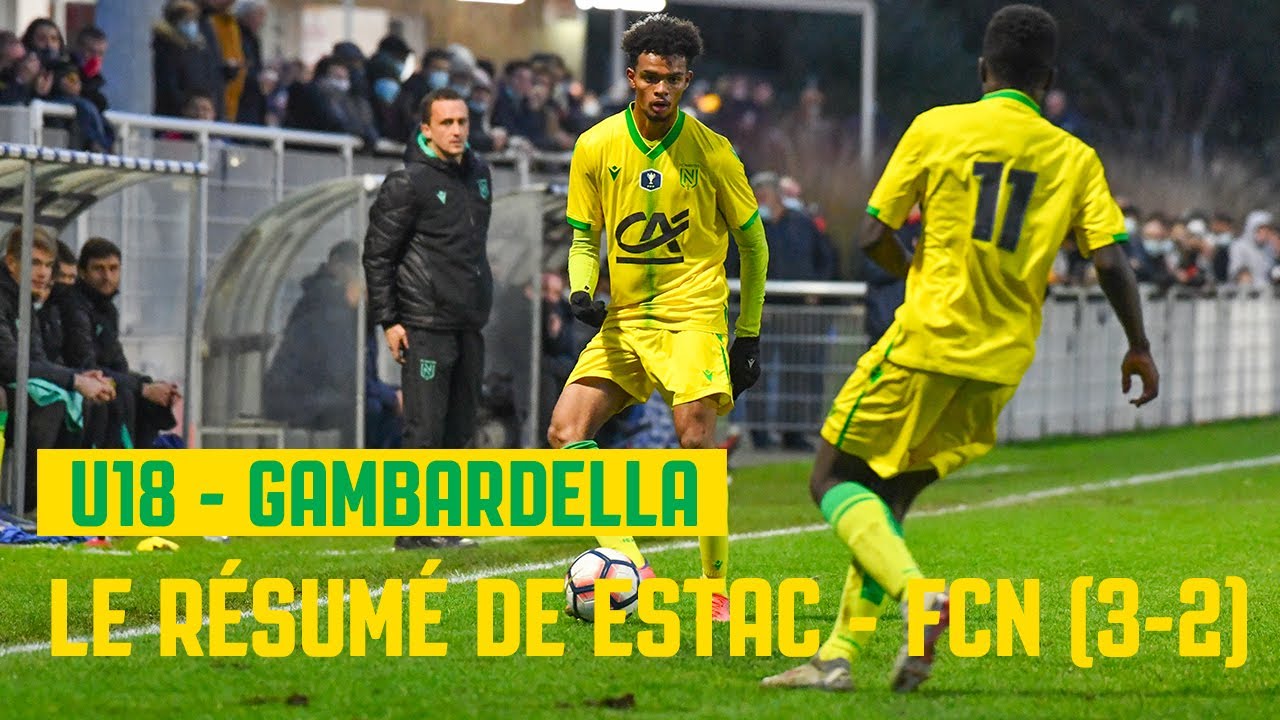 U18 - Gambardella : Le résumé de ESTAC Troyes - FC Nantes (3-2)