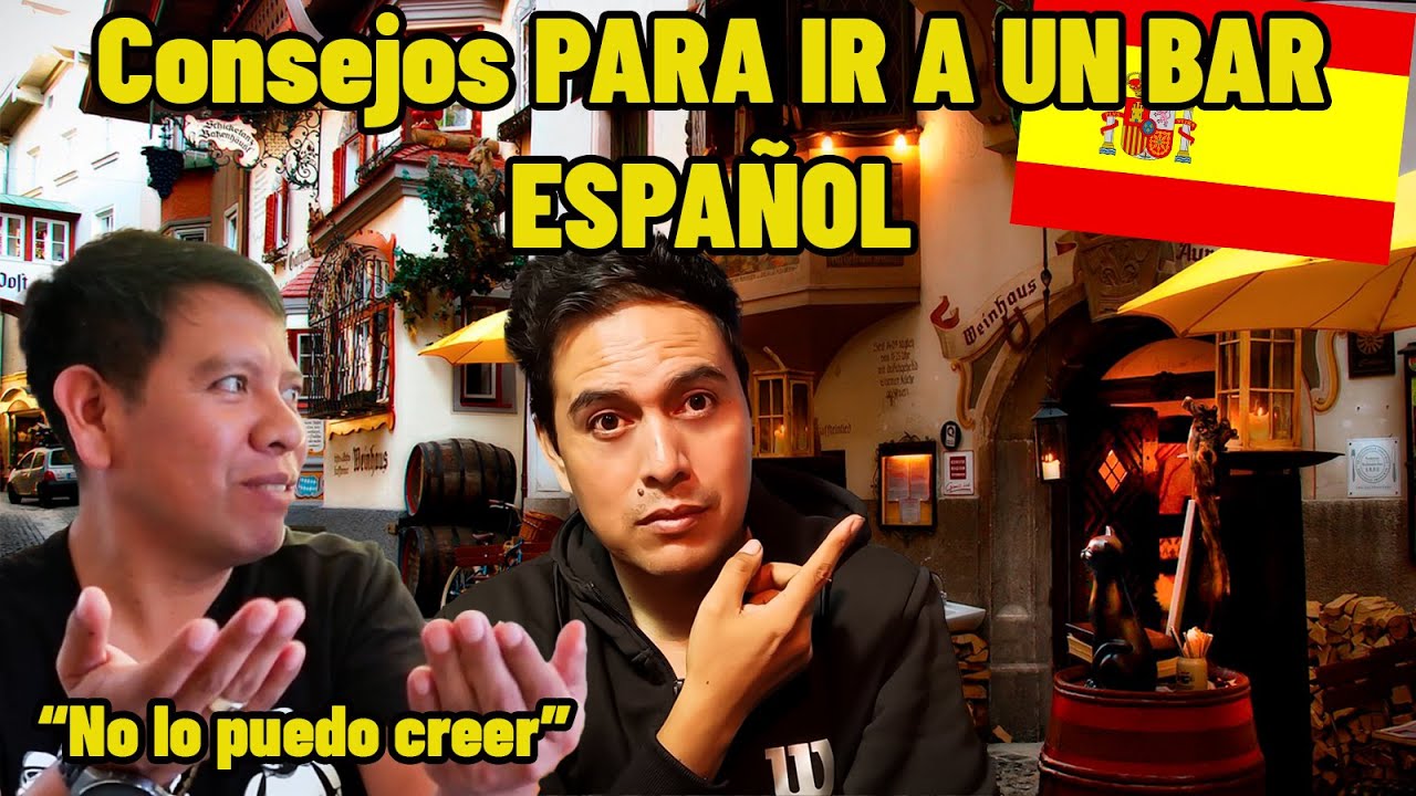 😯Consejos PARA IR A UN BAR ESPAÑOL🤔 mexicanos reaccionan a España extranjero reacción España