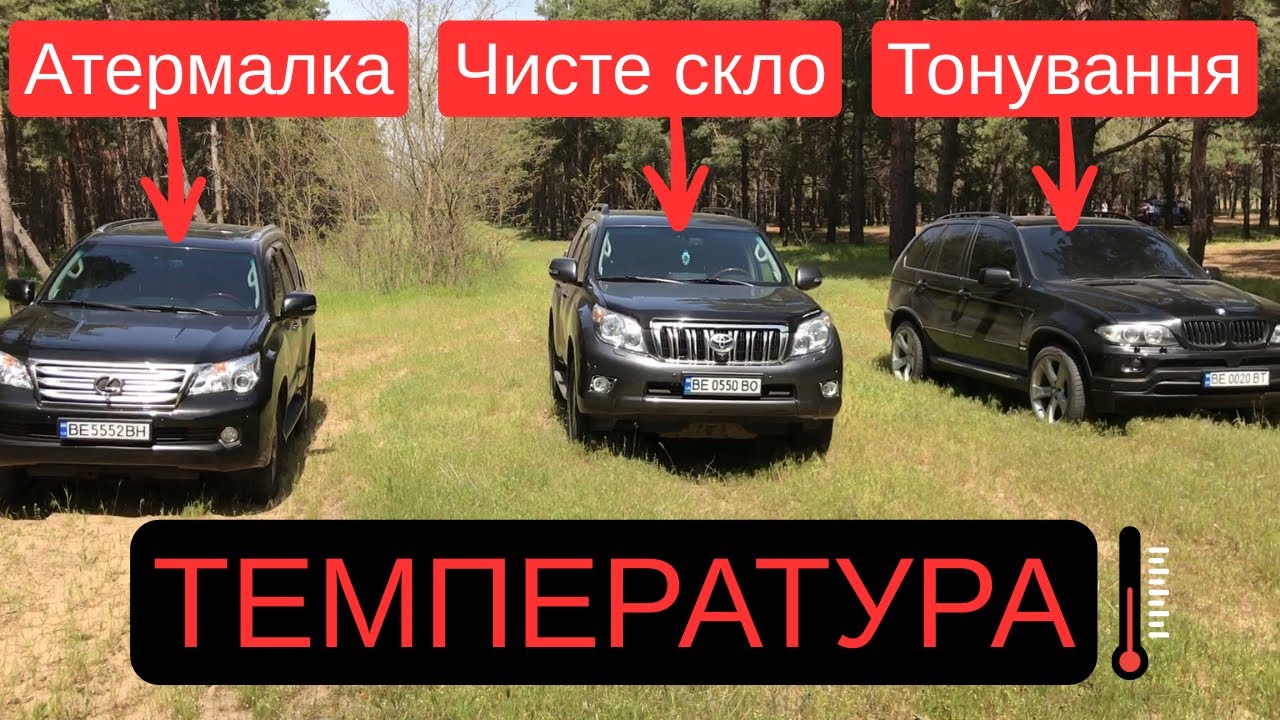 Чи працює атермальна плівка? Примітивний тест.