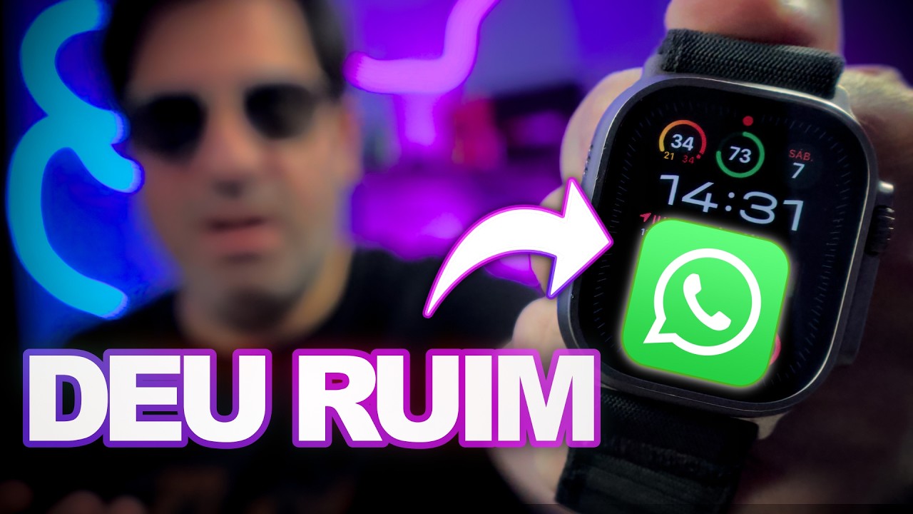 Passei 30 dias usando o WhatsApp APENAS no Apple Watch (o PIOR teste da minha vida!)