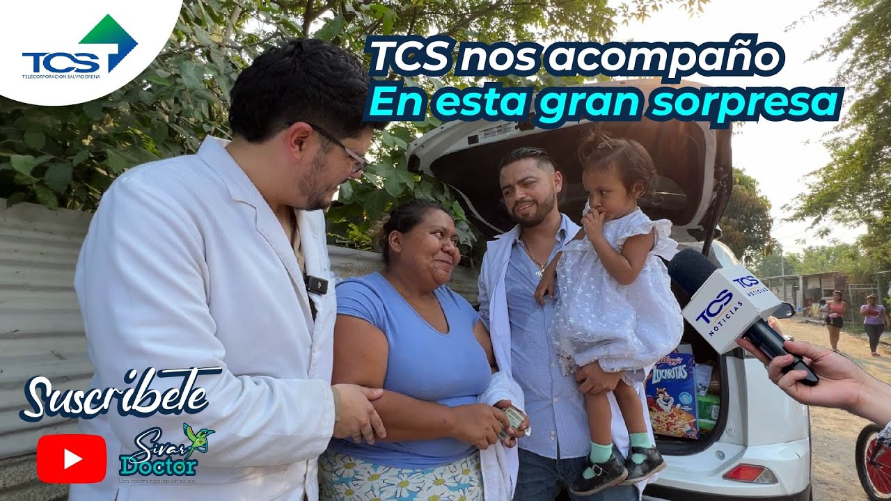 INCREIBLE BENDICIÓN para FAMILIA SALVADOREÑA / esta fué su reacción