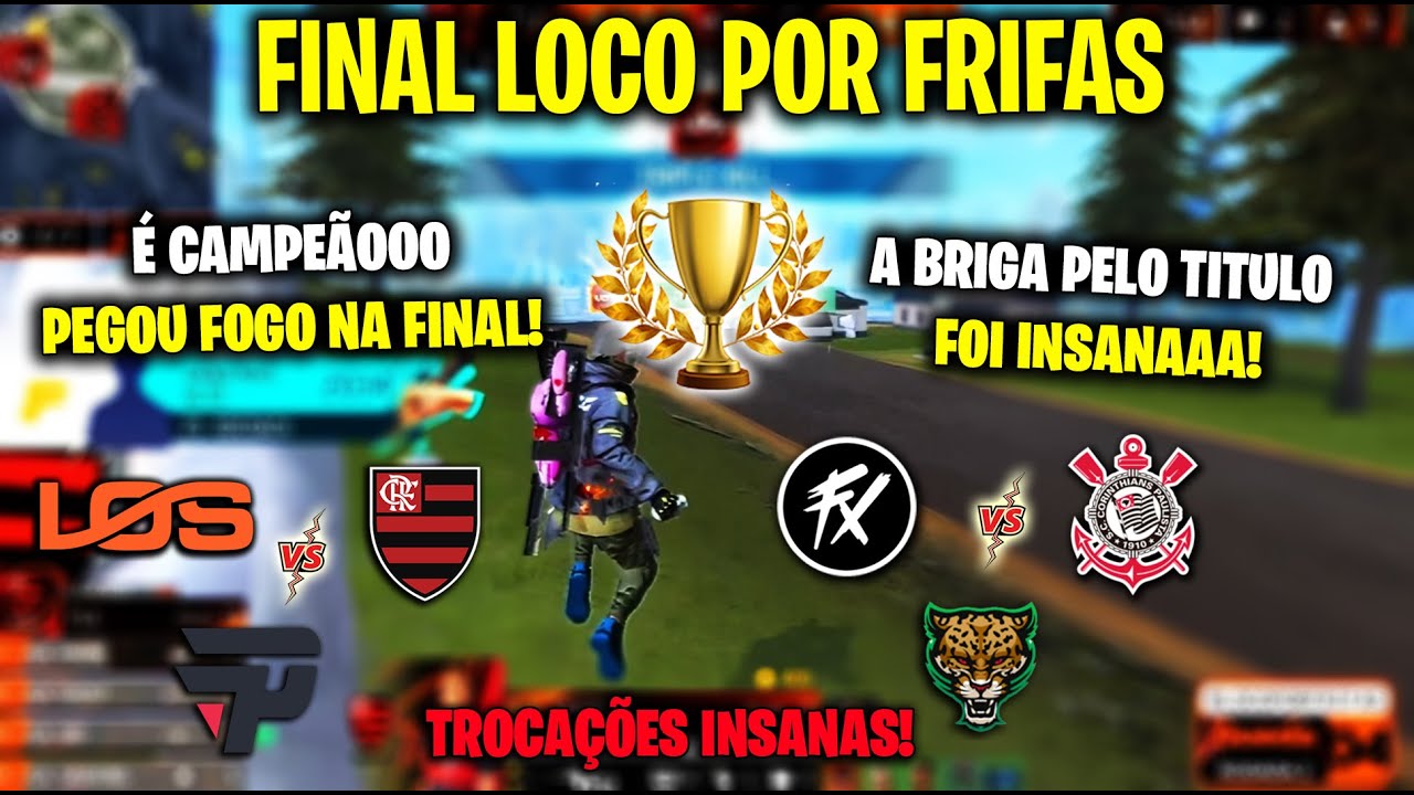É CAMPEÃOO! FLAMENGO DOLLARS FAZ O P FLUXO SSCP? PEGOU FOGO NA FINAL LOCO POR FRIFAS! CLIPS FF