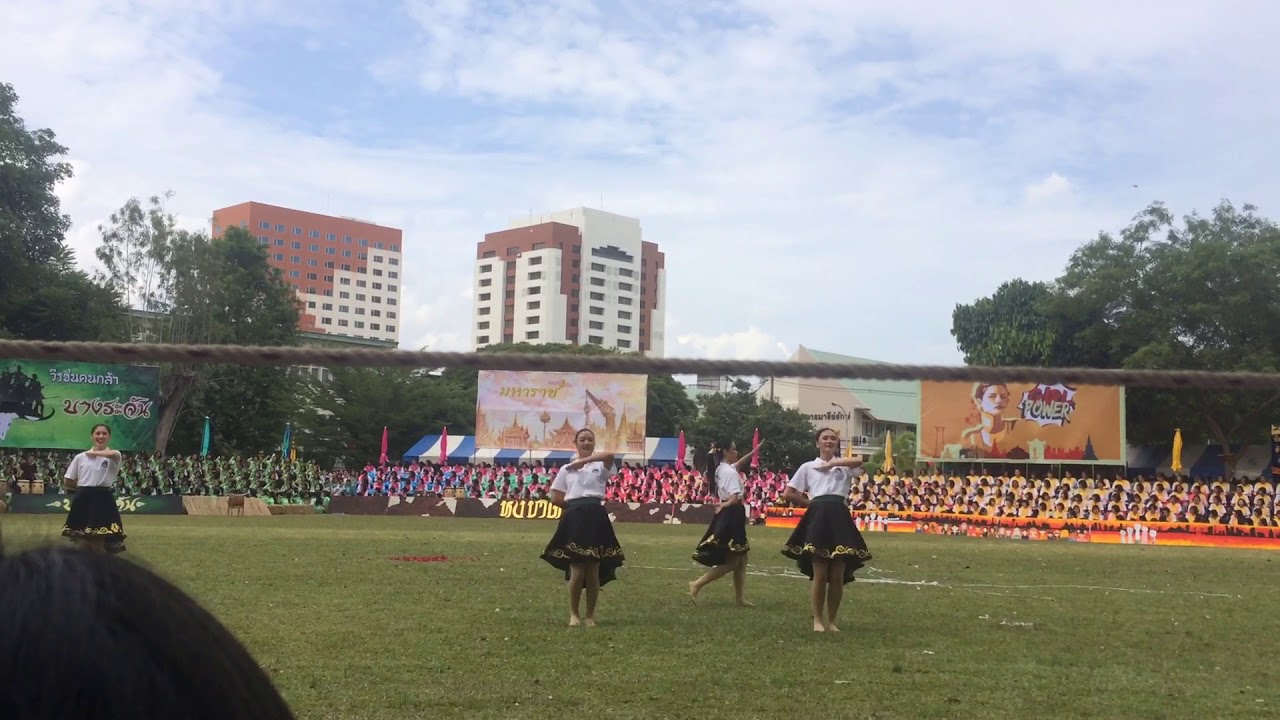 ประชันเชียร์สีเขียว รร.ธิดานุเคราะห์ 2561