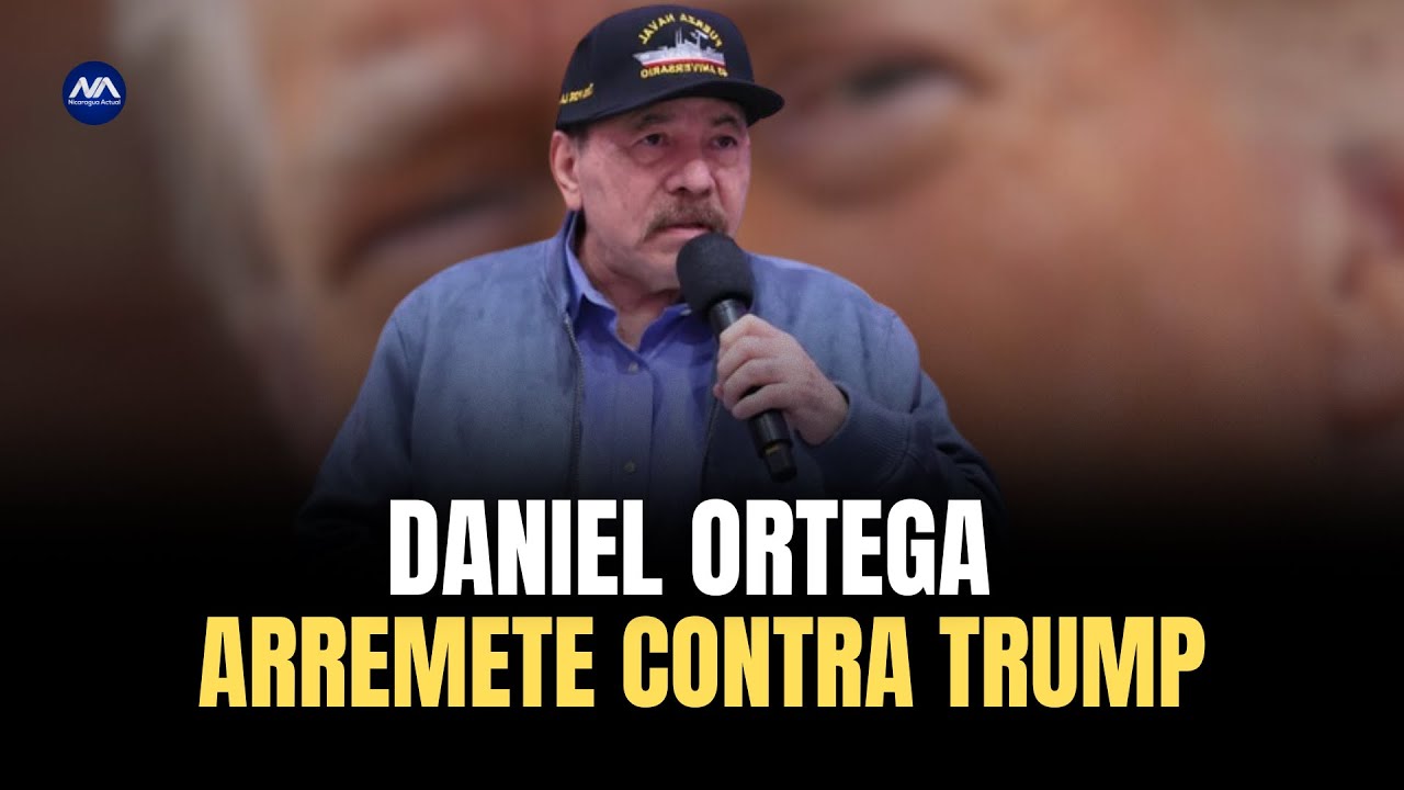 Ortega AMENZA a Estados Unidos que nicaragua se defenderá hasta con piedras