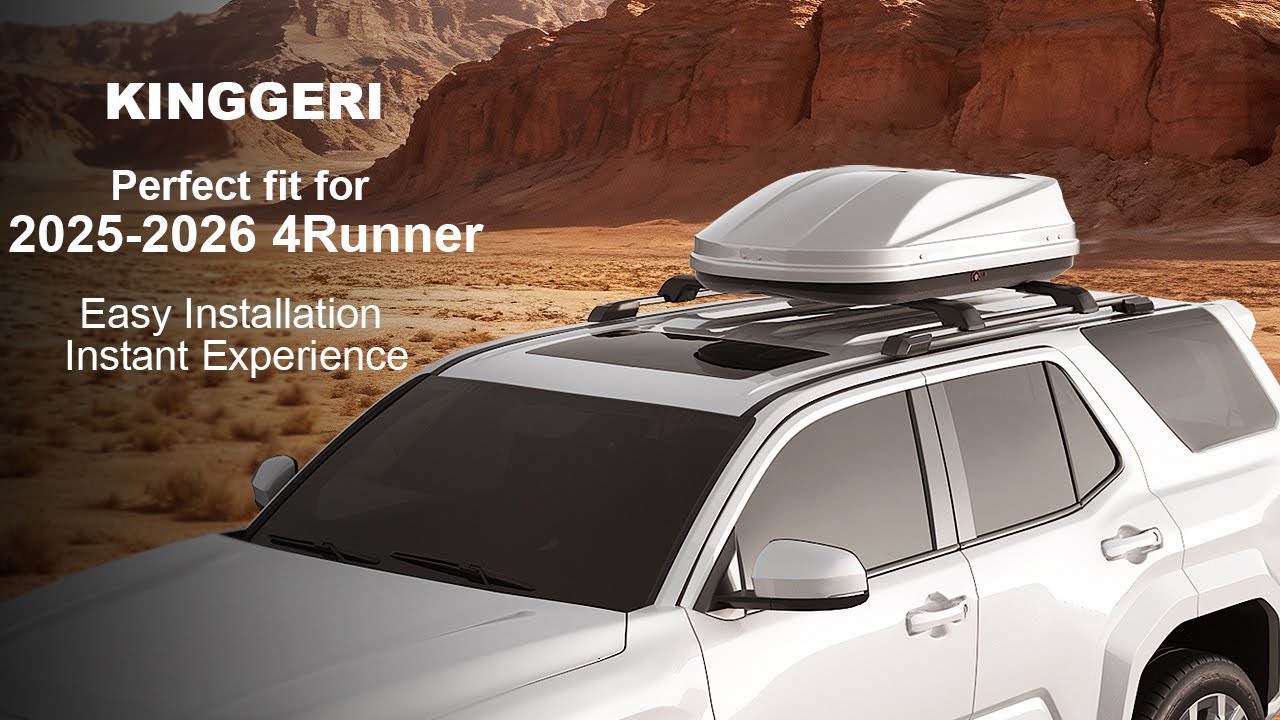 2025 2026 Toyota 4Runner Best Roof Rack Cross Bars- Review & Install