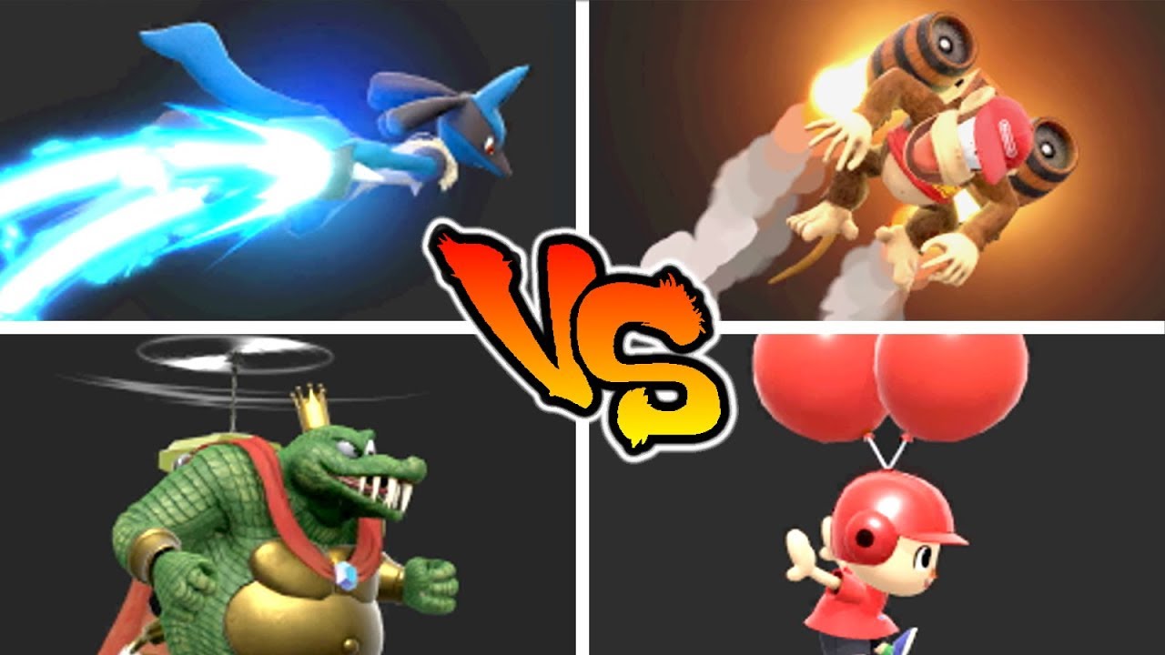 Super Smash Bros. Ultimate - Who has the Best Recovery?