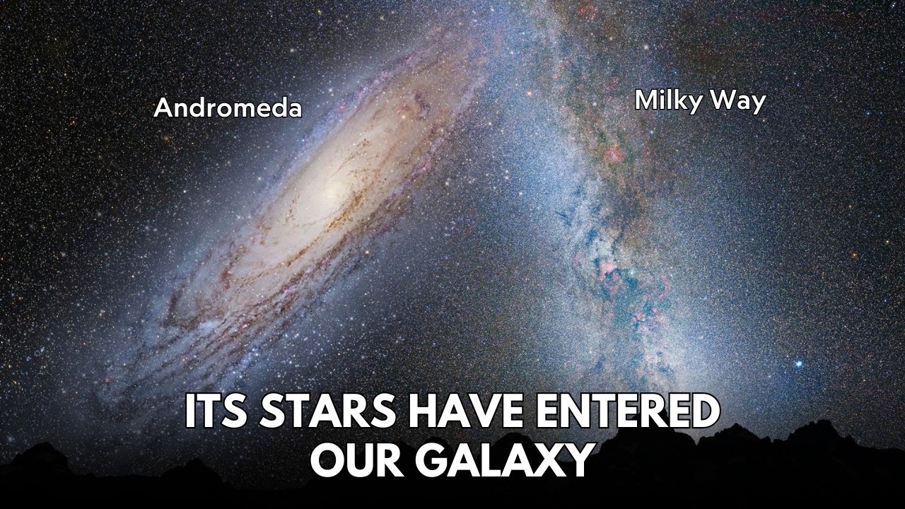 Plot Twist! The Andromeda-Milky Way Merger Has Begun