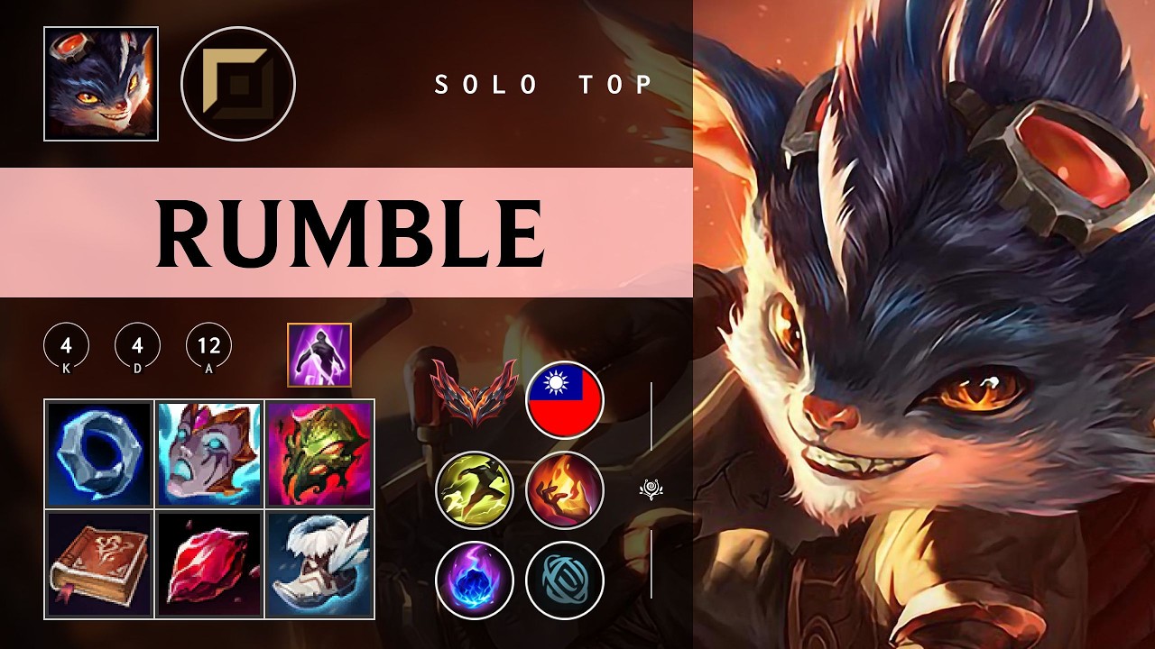 Rumble Top vs K'Sante - TW Grandmaster Patch 26.05