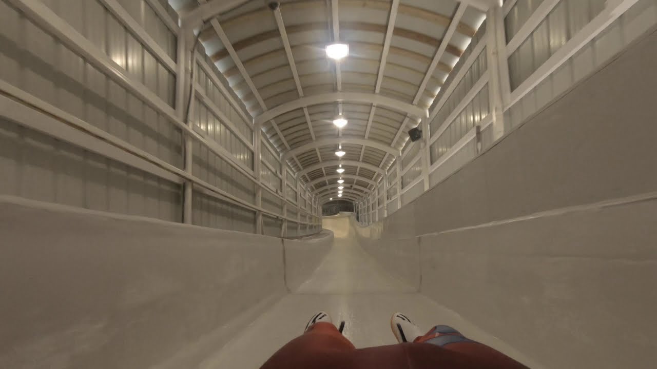 Grayson's Best Luge Run Lake Placid POV Start 4