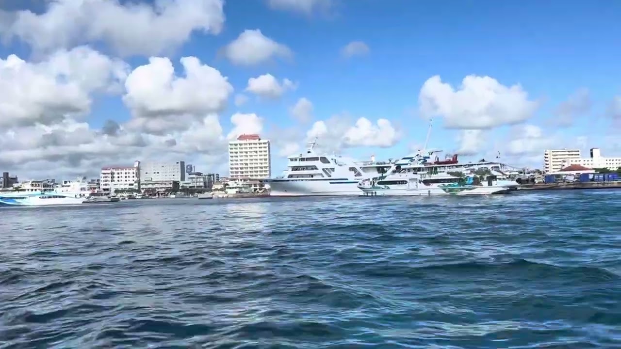 石垣島入港！