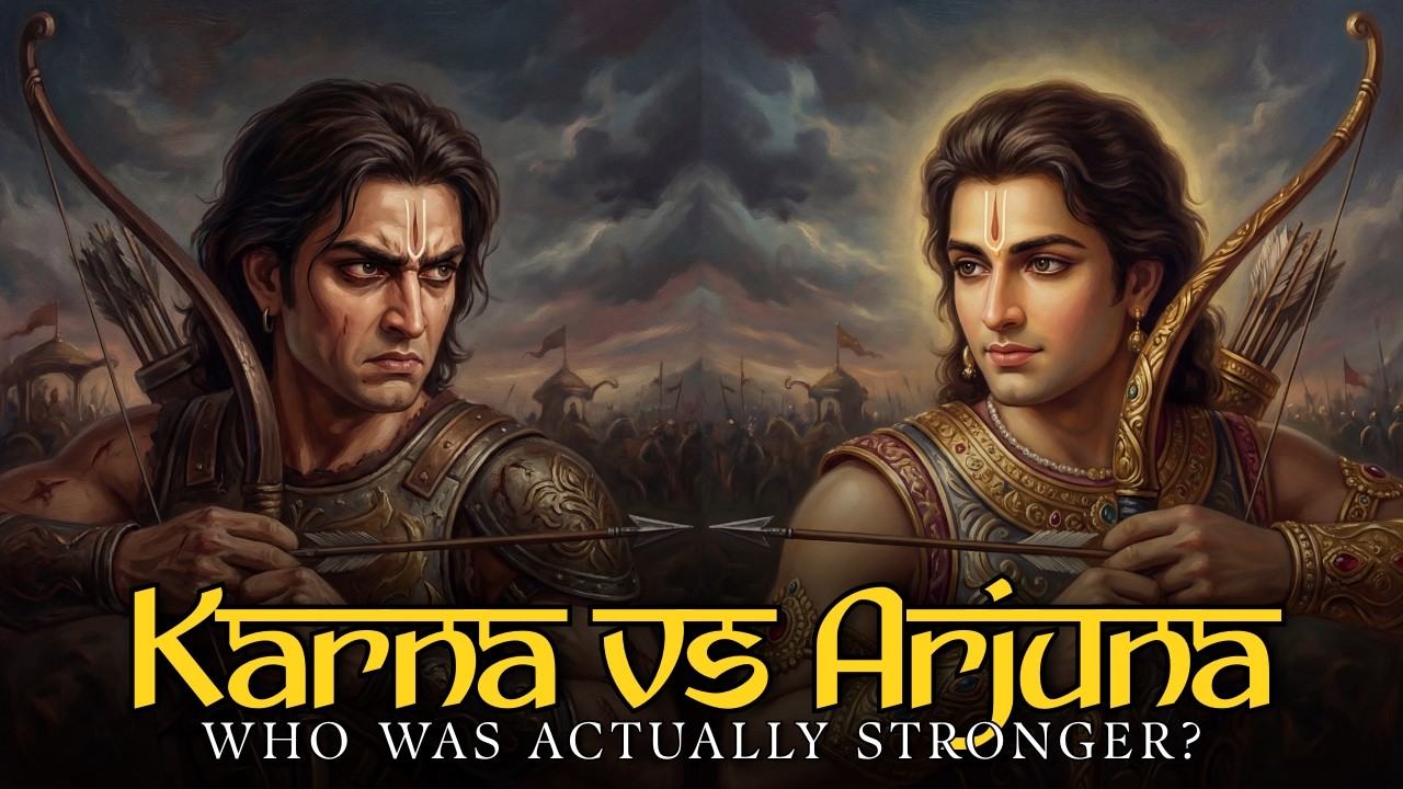 Karna vs Arjuna - Who Was Really More Powerful? | The Greatest Rivalry in the Mahabharata