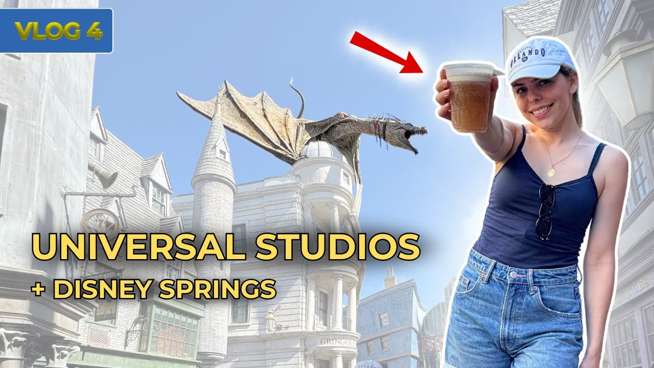 ORLANDO VLOG 4 | Universal Studios e Disney Springs: Preços, Dicas e TUDO sobre HARRY POTTER! 💰🧙
