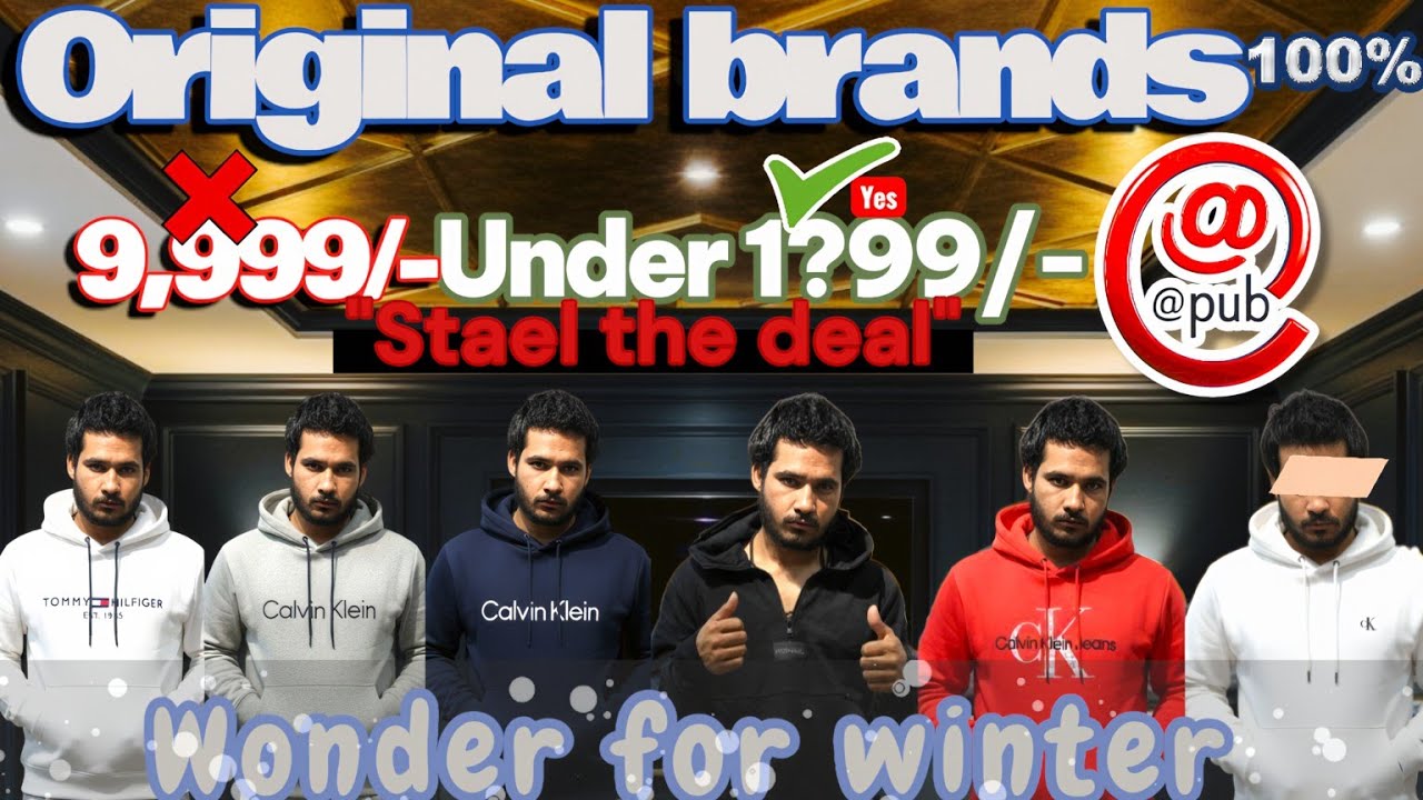 Original Hoodies & Sweatshirts | Winter Collection 2025 | THE BEST in Hyderabad | Pick ur Brand