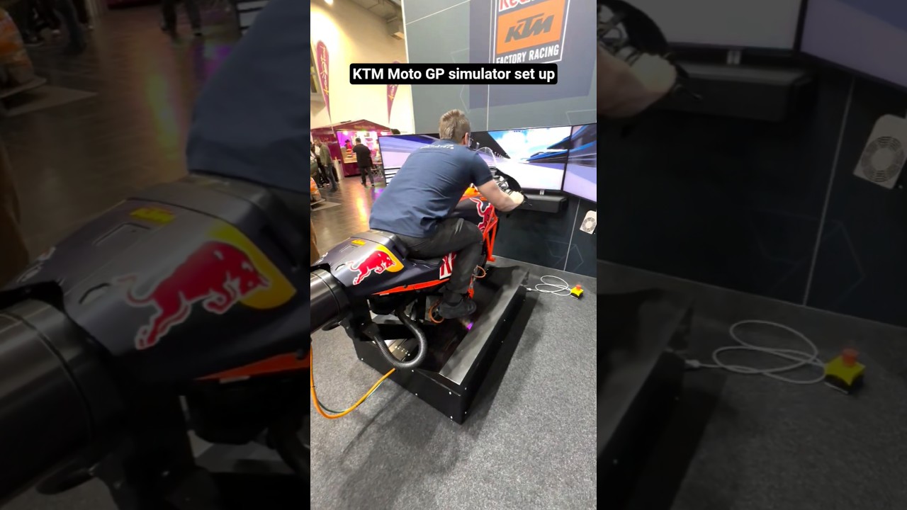 This MotoGP Simulator is CRAZY!