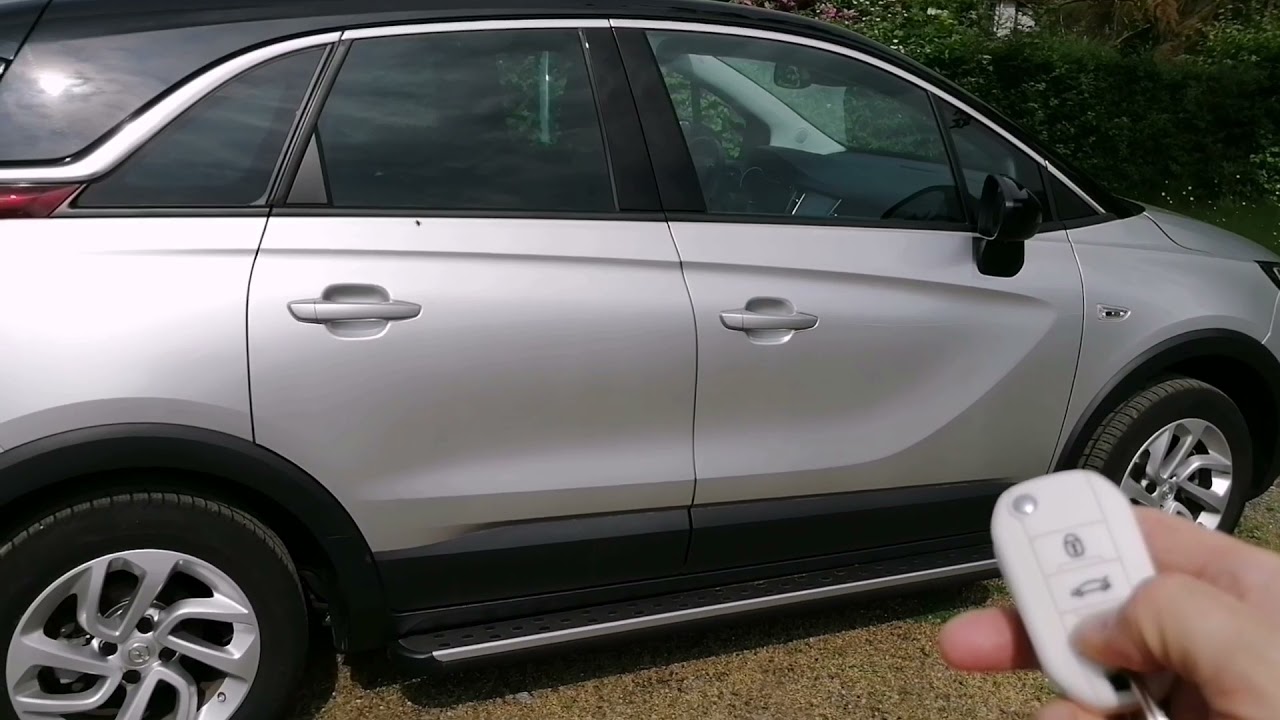 Opel Crossland-X nice to know features