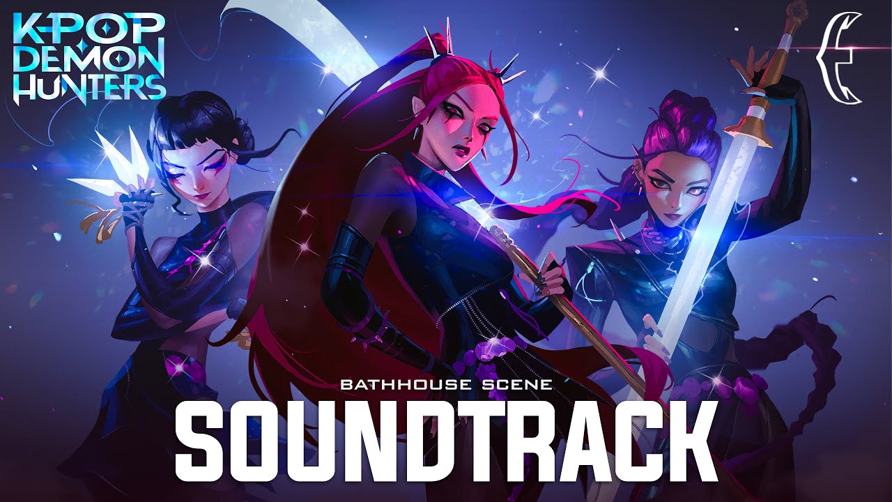 HUNTRIX vs. Saja Boys OST - Bathhouse Scene 『Epic Fight Soundtrack』 Kpop Demon Hunters