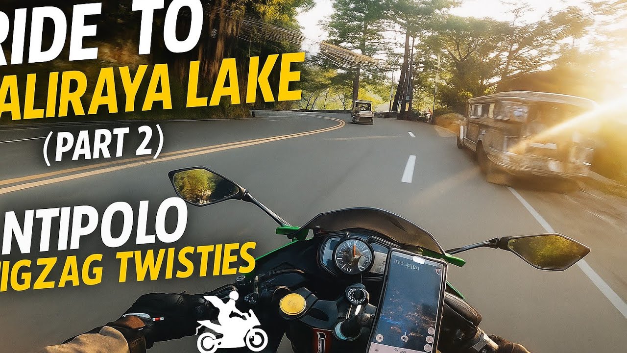 Ride to Caliraya Lake (Part 2) – Antipolo Zigzag Twisties 🏍️💨