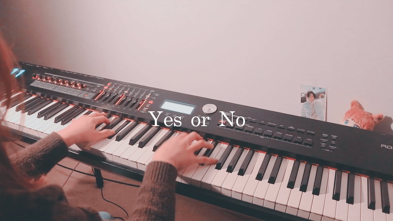 정국 (Jungkook) - 'Yes or No' Piano Cover
