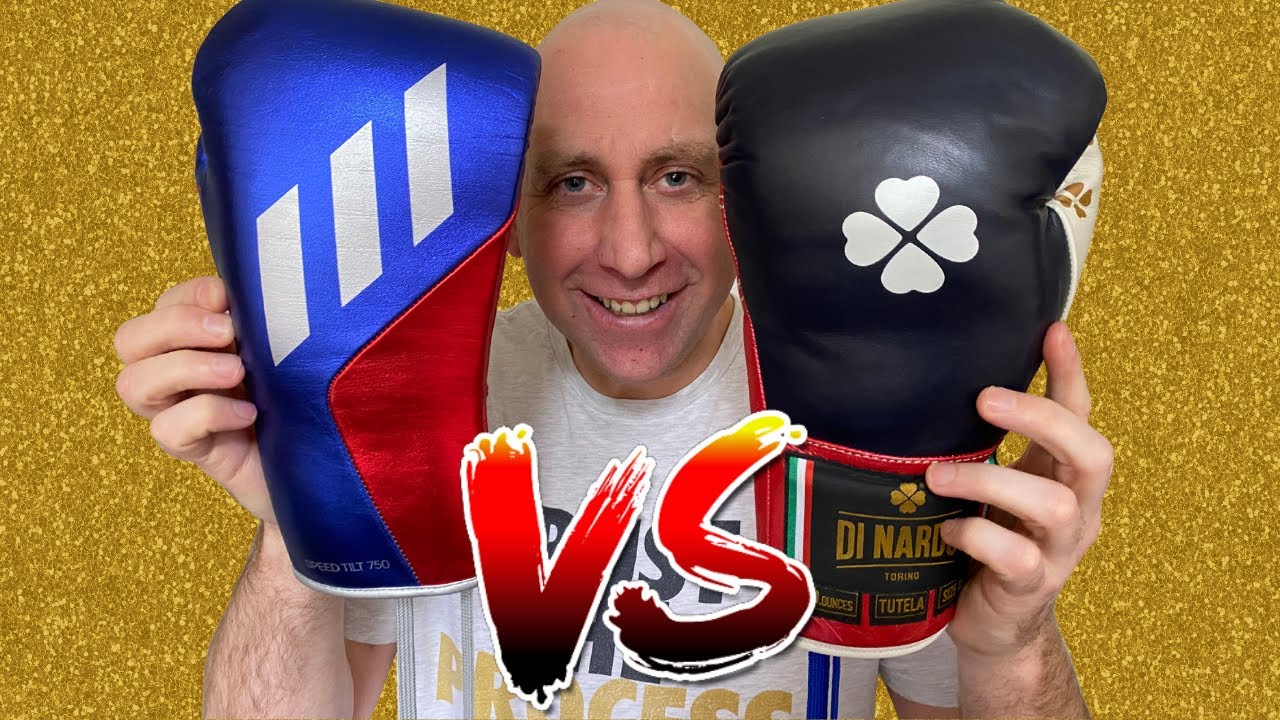 Adidas Speed Tilt 750 VS Di Nardo Tutella ID PROTECTIVE FIGHT GLOVE HEAD TO HEAD TITLE MATCH
