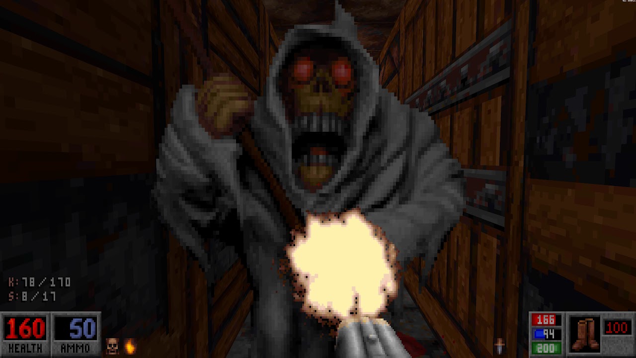 Blood (BloodGDX) - E2M4 The Overlooked Hotel - All Secrets - Well Done - 2160p 4K