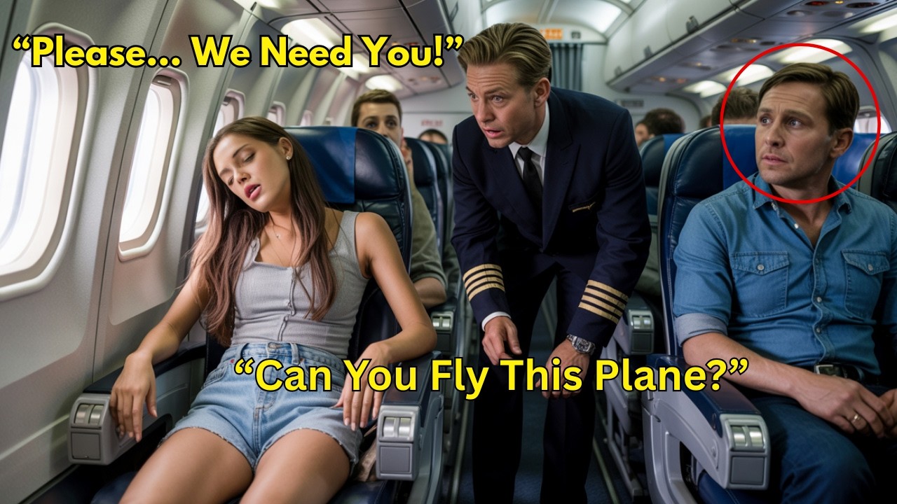 She Was Dozing in 7C — Until the Captain Asked, ‘Can Anyone Fly This Plane?