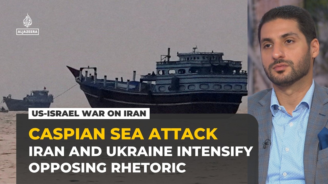 Ukraine's Caspian Sea attack could widen war on Iran globally, analyst says