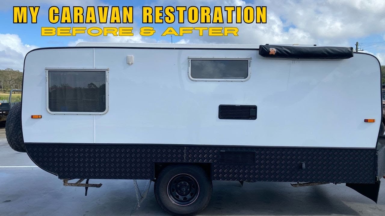 DIY Caravan Restoration - Renovation Highlights (Before & After)