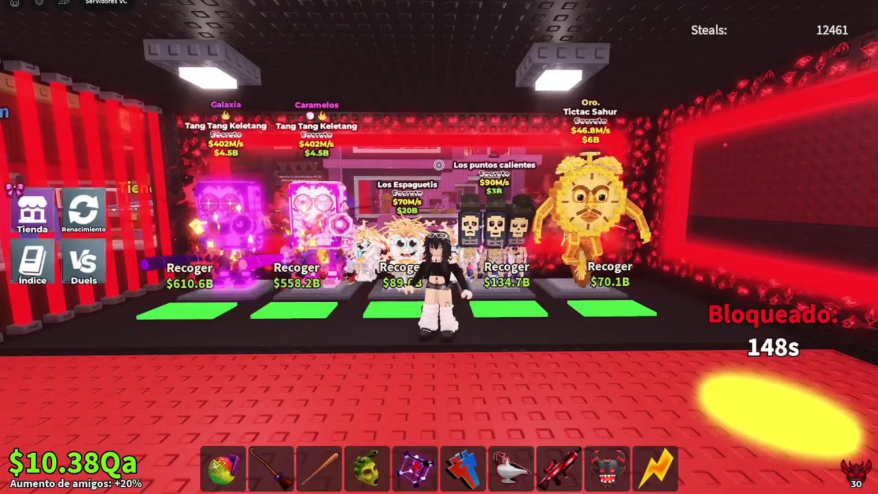 Tradeos Steal a brainrot 👻- Base Candy disponible! 🏵️ Steal a brainrot