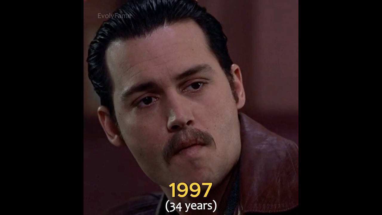 The evolution of Johnny Depp (1984-2024) #johnnydepp #evolution #foreveryoung #fyp