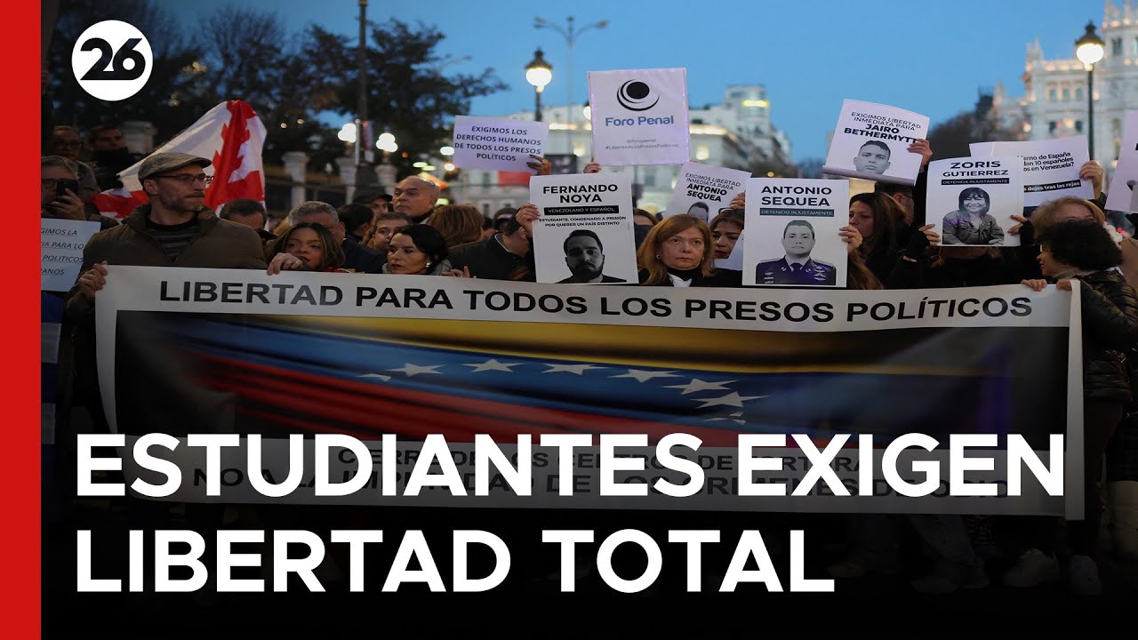 🇻🇪 RECLAMO DEL MOVIMIENTO ESTUDIANTIL | Protestas para exigir la liberación de presos políticos