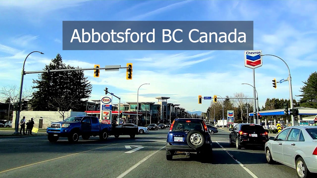 Vancouver Suburbs | Abbotsford, BC Canada 2021 | The Fraser Valley Driving