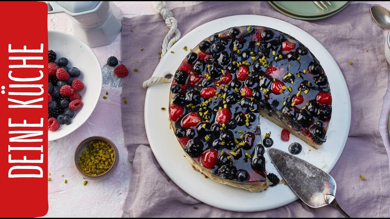 Obsttorte mit Beeren | REWE Deine K&uuml;che