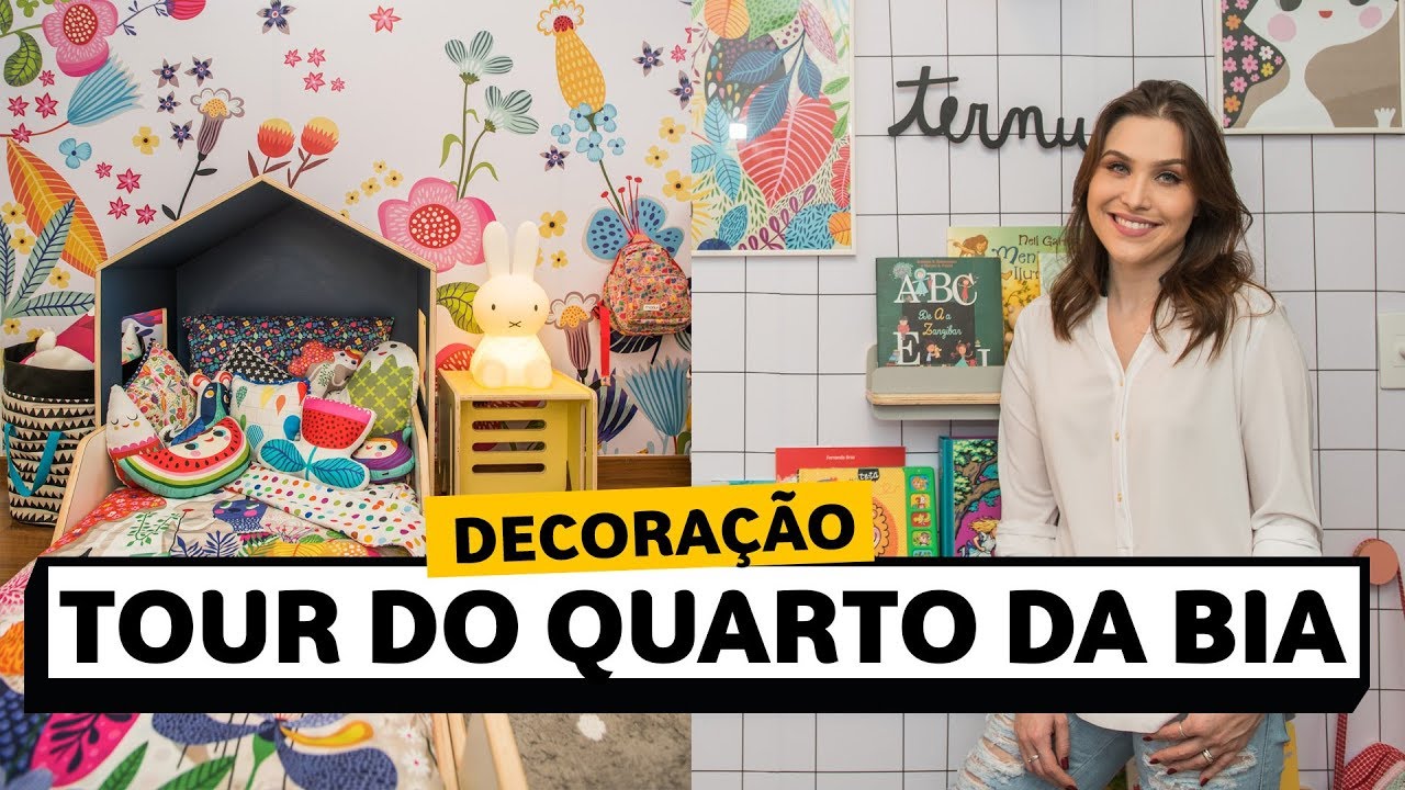 Tour pelo NOVO QUARTO da Bia | Lu Ferreira