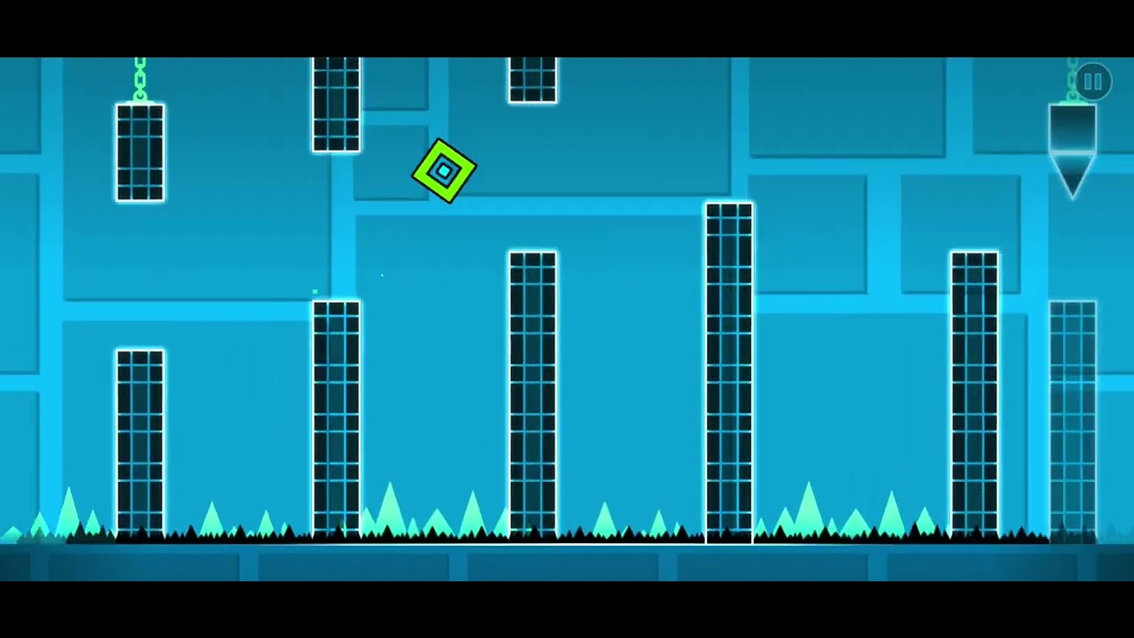 Trying to beat poltergeist as someone who’s new to geometry dash [CRASHED OUT]