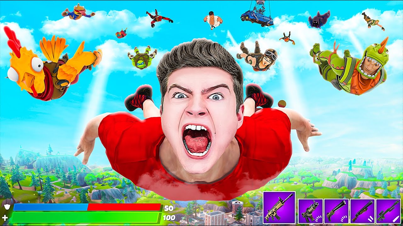 Ich SPIELE nach 100 TAGEN das ERSTE mal FORTNITE und das geschah...