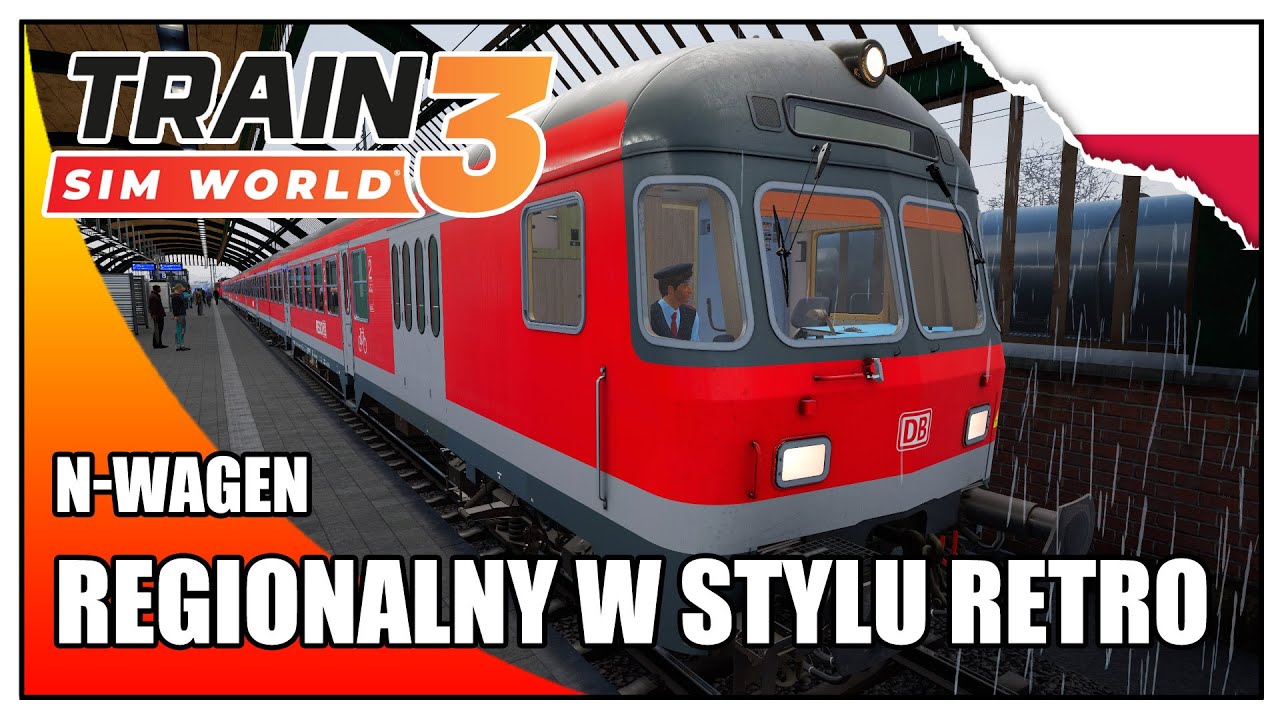Regionalny w stylu retro | N-Wagen 463 i BR 110 | Train Sim World 3 po polsku