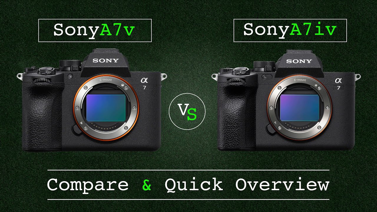 Sony A7V vs Sony A7IV