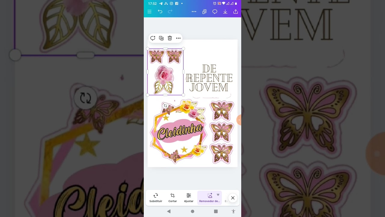 Topo de bolo recriando do Pinterest #pinterest #tuturial #topodebolo