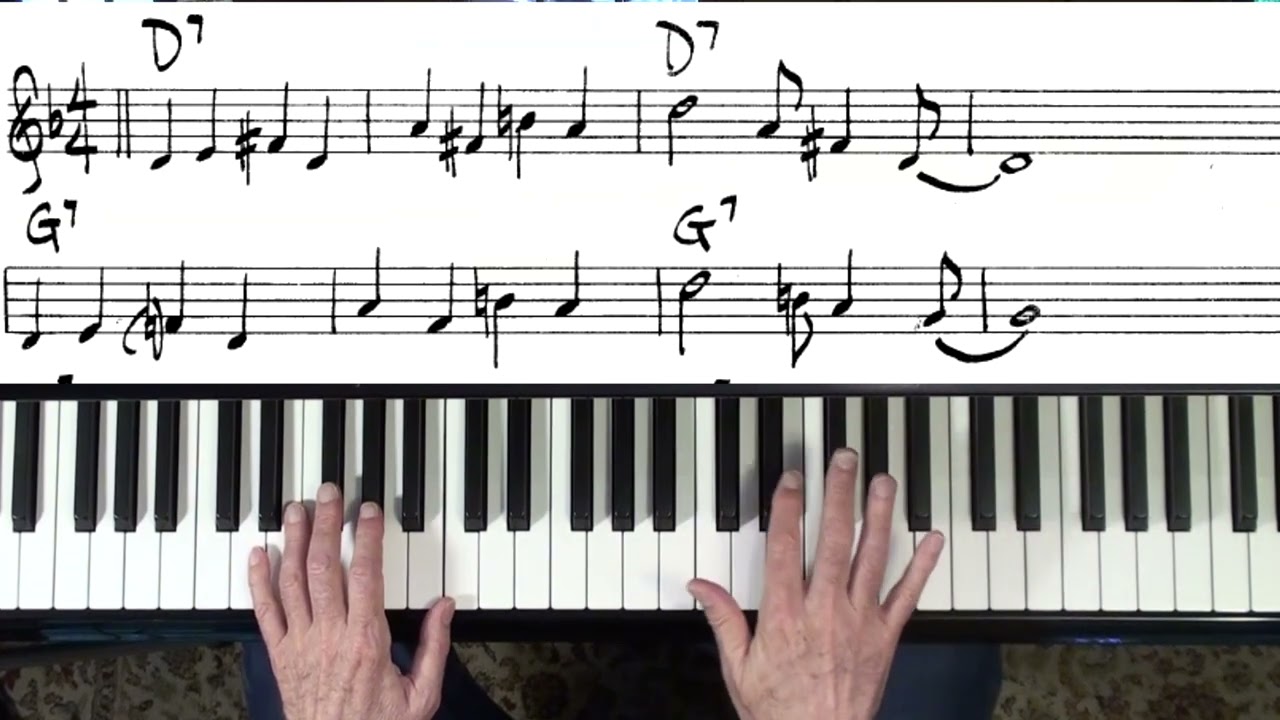 Милая Джорджия Браун 🎹 ГОРЯЧИЙ урок по джазовой игре на фортепиано ❤ Копайте!