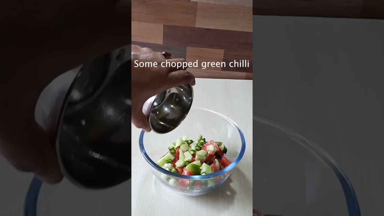 #shorts #kachumbersalad #indiansidedish #saladrecipe