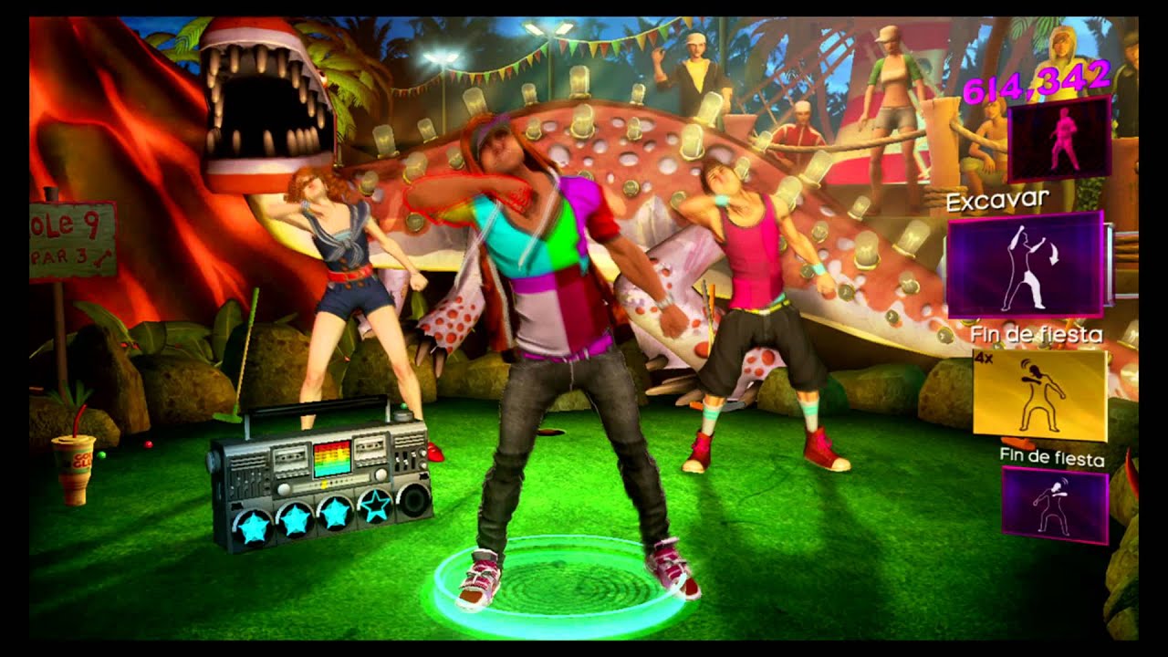 Dance Central 2 - Fire Burning (medio / hard) Por Galox