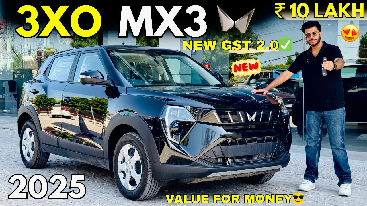 Mahindra 3XO MX3 Model 2025 Detailed Review ✅ 3XO MX3 Diesel Manual New On Road Price & Features 🔥