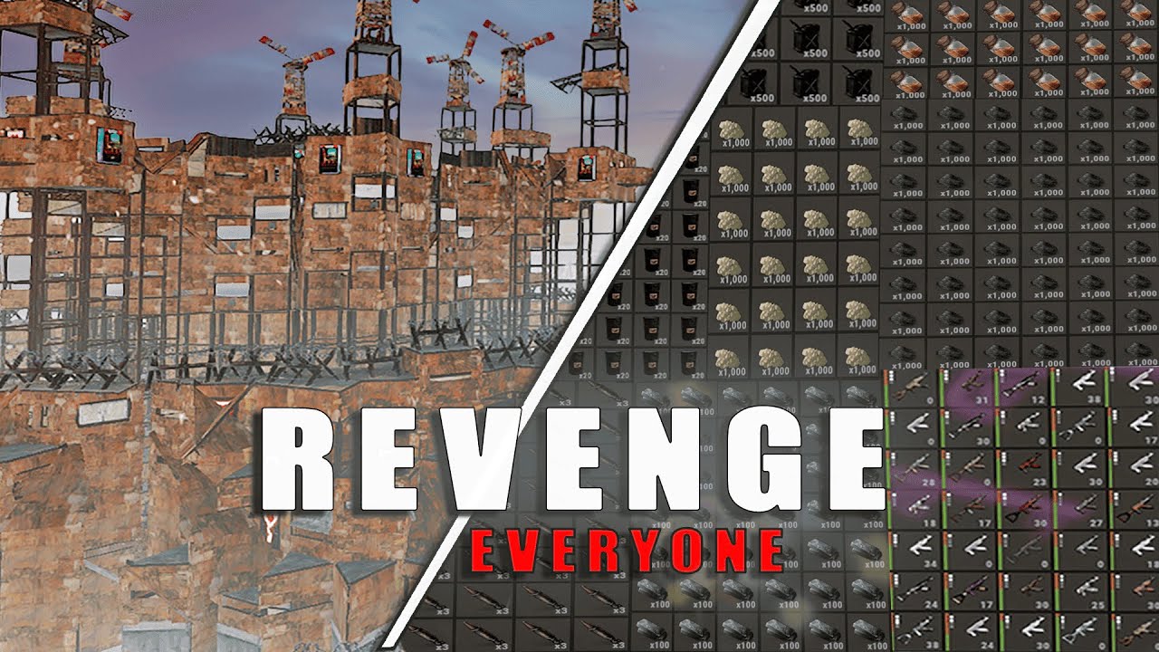 ОТОМСТИТЬ ЛЮБОЙ Ценой: Месть Клана VOID Vital Eu Medium #Rust