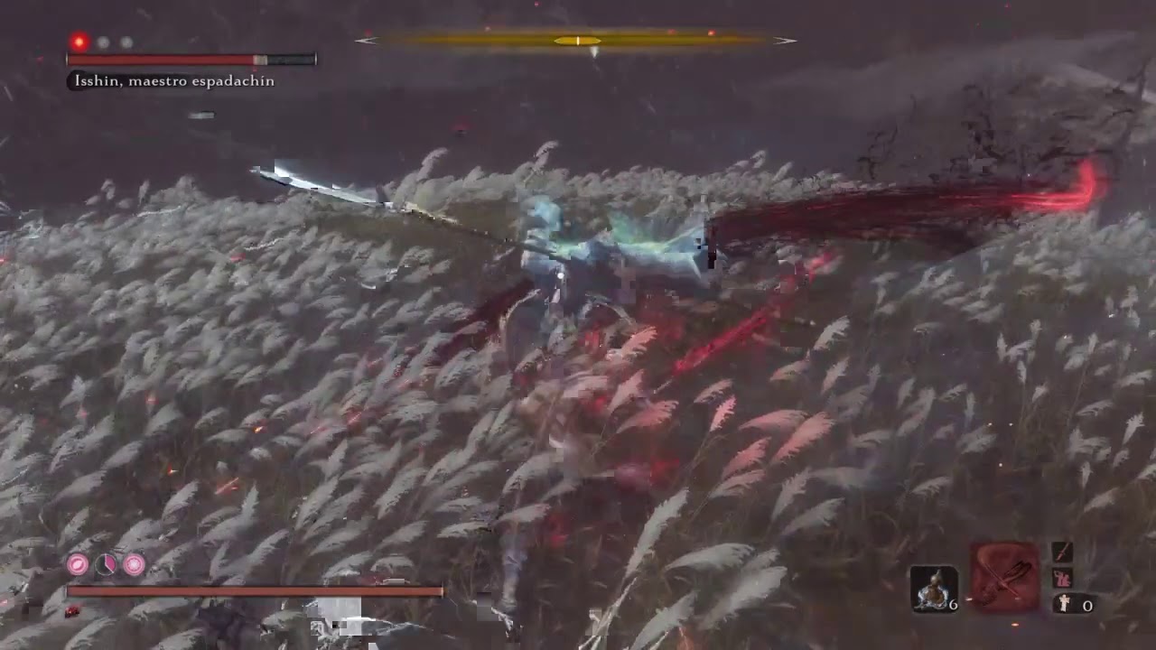 SEKIRO: Shadows Die Twice - Isshin, Maestro Espadach&iacute;n, Fase 3 - Isshin, The Sword Saint, Phase 3