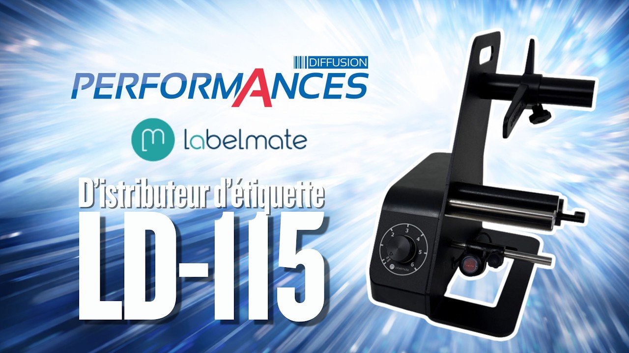 Unboxing et présentation des distibuteurs Labelmate nouvelle génération